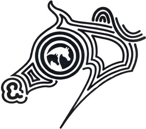 Arabian Full Maze Horse Head-black Vinyl - Arabian Horse - Free Transparent PNG Clipart Images Download. - Horse Transparent PNG Free Download