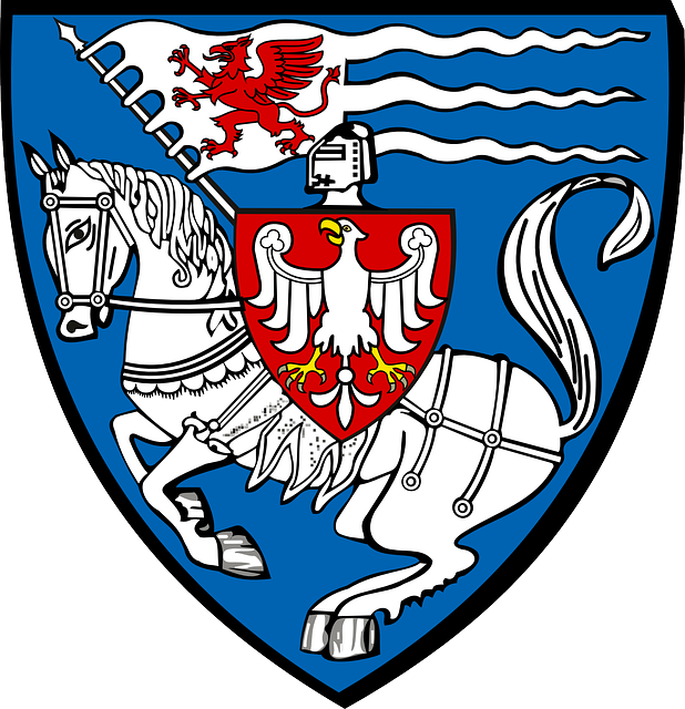 Crest, Emblem, Coat Of Arms, Poland, Knight, Horse - Knight On Horse Coat Of Arms - Free Transparent PNG Clipart Images Download. - Horse Transparent PNG Free Download