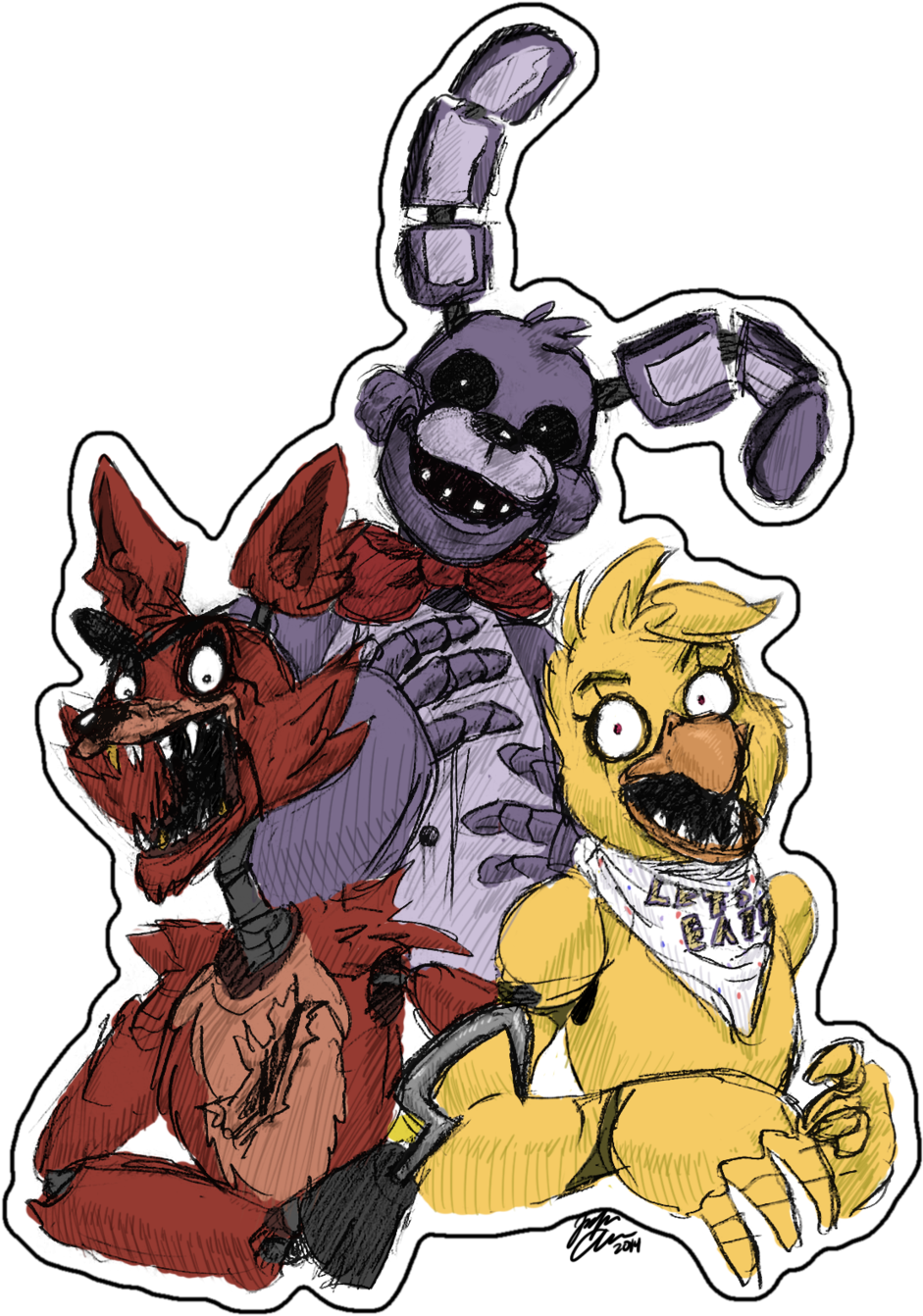 Five Nights At Freddy's 2 Mammal Cartoon Vertebrate - Cartoon - Free Transparent PNG Clipart Images Download. - Horse Transparent PNG Free Download
