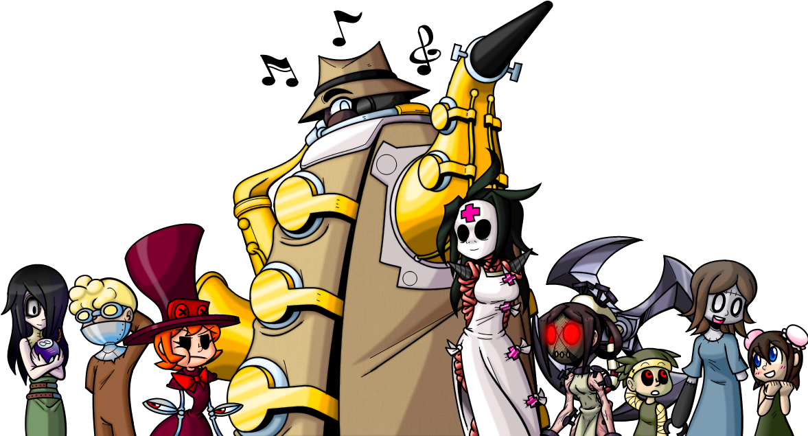 Cartoon Vertebrate Horse Like Mammal Fictional Character - Skullgirls Big Band X Peacock - Free Transparent PNG Clipart Images Download. - Horse Transparent PNG Free Download