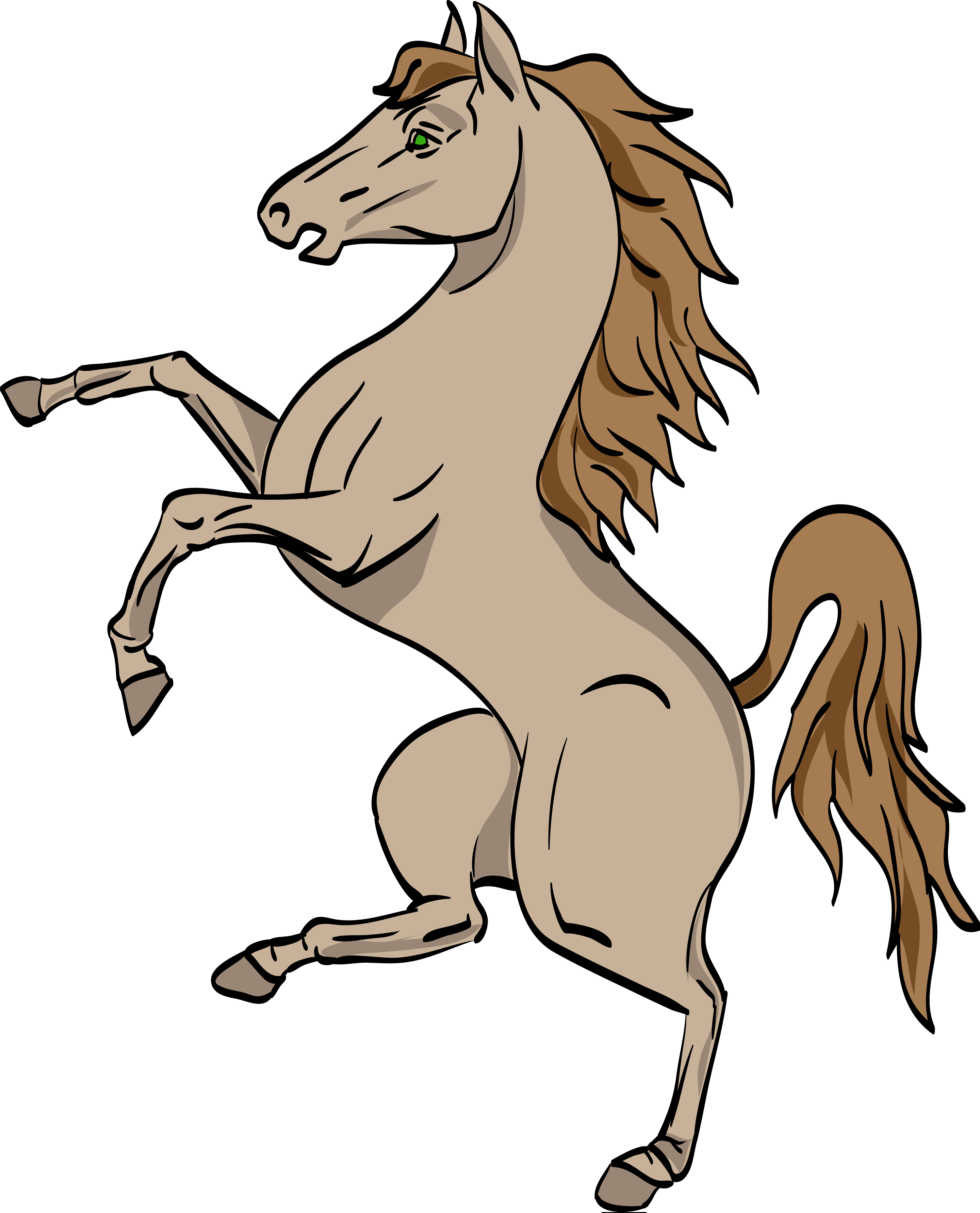 Horse - Horse For Coat Of Arms - Free Transparent PNG Clipart Images Download. - Horse Transparent PNG Free Download