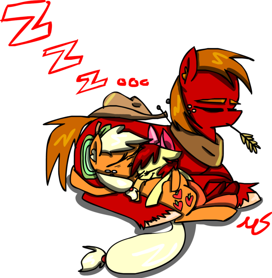 Cute Sleepy Horse Siblings By Mushroom Cookie Bear - Cartoon - Free Transparent PNG Clipart Images Download. - Horse Transparent PNG Free Download