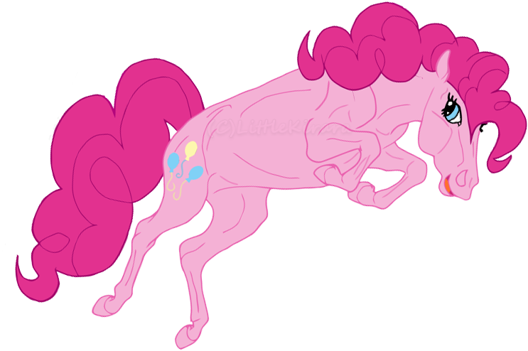 Miniature Horse By Littlekirara - Pinkie Pie As A Horse - Free Transparent PNG Clipart Images Download. - Horse Transparent PNG Free Download