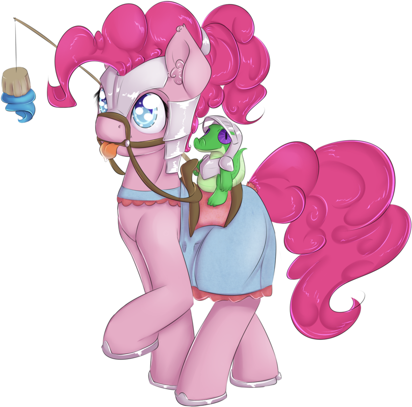 Alasou, Bit, Breastplate, Bridle, Carrot On A Stick, - Cartoon - Free Transparent PNG Clipart Images Download. - Horse Transparent PNG Free Download