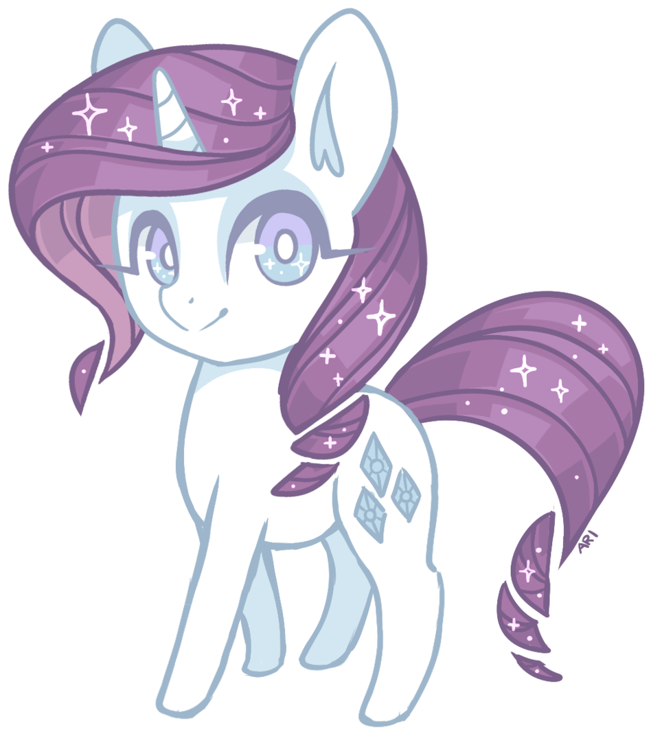 Dress Horse Rarity By Rain-ame - Cartoon - Free Transparent PNG Clipart Images Download. - Horse Transparent PNG Free Download