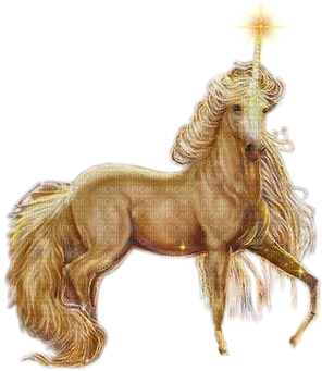 Animal, Animals, Unicorn, Unicorns - Horse Transparent Gold Unicorn Transparent PNG - 397x400 - Free Download on - Horse Transparent PNG Free Download