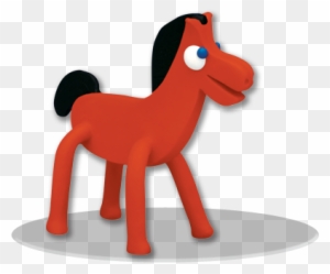 In This Week's Episode Of The Podcast With Early Facebook - Pokey Gumby's Horse - Free Transparent PNG Clipart Images Download. - Horse Transparent PNG Free Download