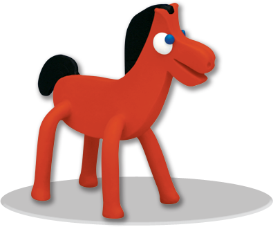 In This Week's Episode Of The Podcast With Early Facebook - Pokey Gumby's Horse - Free Transparent PNG Clipart Images Download. - Horse Transparent PNG Free Download