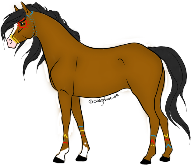 Indian Horse By Sachaaa - Indian Horse Png - Free Transparent PNG Clipart Images Download. - Horse Transparent PNG Free Download