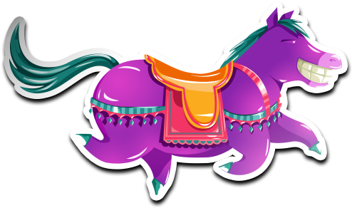 Gangnam Style Horse Avatar - Just Dance 4 Gangnam Style - Free Transparent PNG Clipart Images Download. - Horse Transparent PNG Free Download