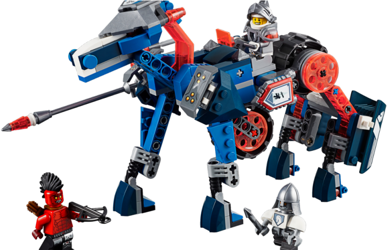 Best Shop To Buy Kids' Toys Toys R Us - Lego Nexo Knights Lance's Mecha Horse - Free Transparent PNG Clipart Images Download. - Horse Transparent PNG Free Download