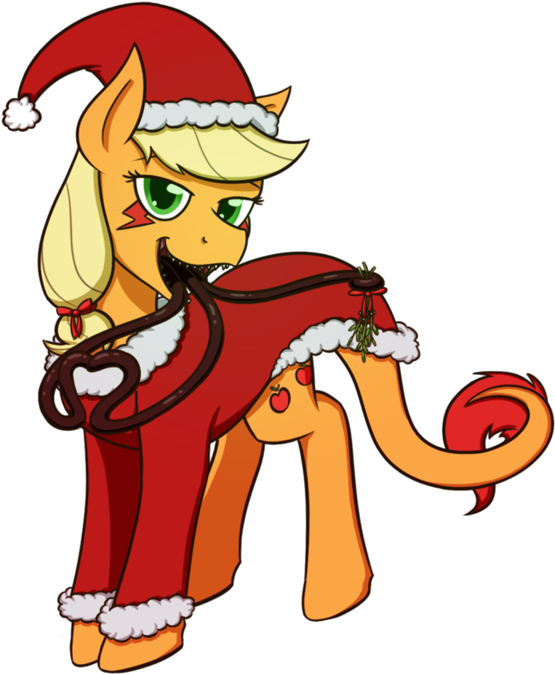 Applejack Mammal Vertebrate Fictional Character Horse - Mammal - Free Transparent PNG Clipart Images Download. - Horse Transparent PNG Free Download