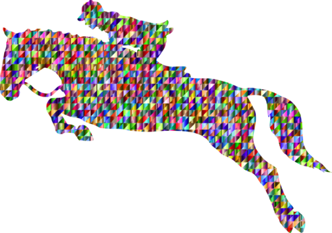 Thoroughbred Equestrian Show Jumping Horse Show - Horse Jumping Horse Silhouette - Free Transparent PNG Clipart Images Download. - Horse Transparent PNG Free Download