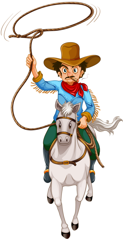 Фото, Автор Soloveika На Яндекс - Cowboy Coloring Book: Rodeo And Horses - Free Transparent PNG Clipart Images Download. - Horse Transparent PNG Free Download
