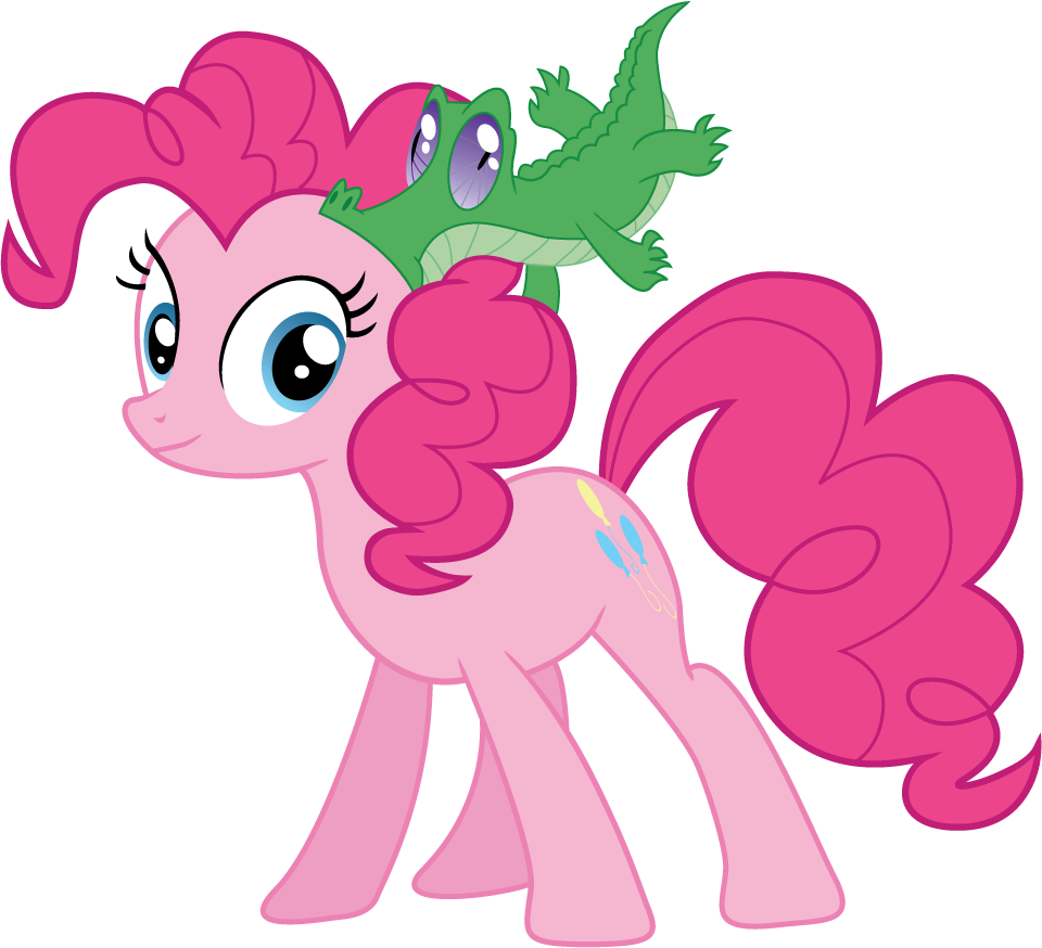 Pinkie Pie Pony Pink Flower Mammal Fictional Character - Horse - Free Transparent PNG Clipart Images Download. - Horse Transparent PNG Free Download