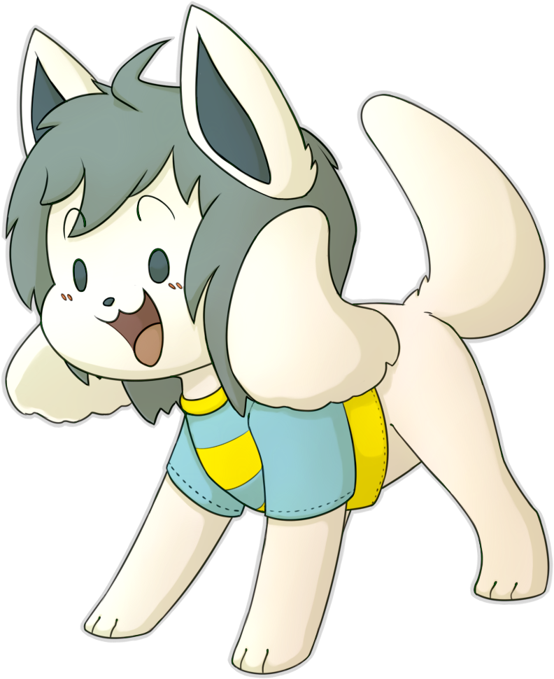 Undertale Cat Dog Like Mammal Mammal Vertebrate Yellow - Enemy - Free Transparent PNG Clipart Images Download. - Horse Transparent PNG Free Download