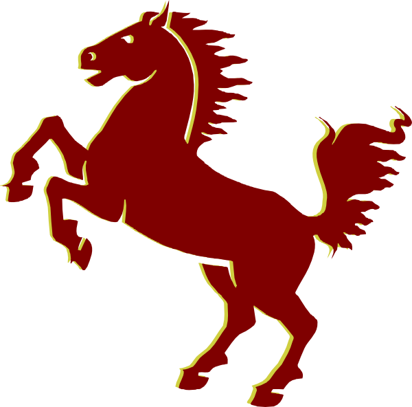 Free Image Of A Red Mustang Horse - Cartoon Black Horse - Free Transparent PNG Clipart Images Download. - Horse Transparent PNG Free Download