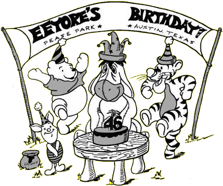My Eeyore Tattoo With My Sons Name Underneath An My - Eeyore Birthday - Free Transparent PNG Clipart Images Download. - Horse Transparent PNG Free Download