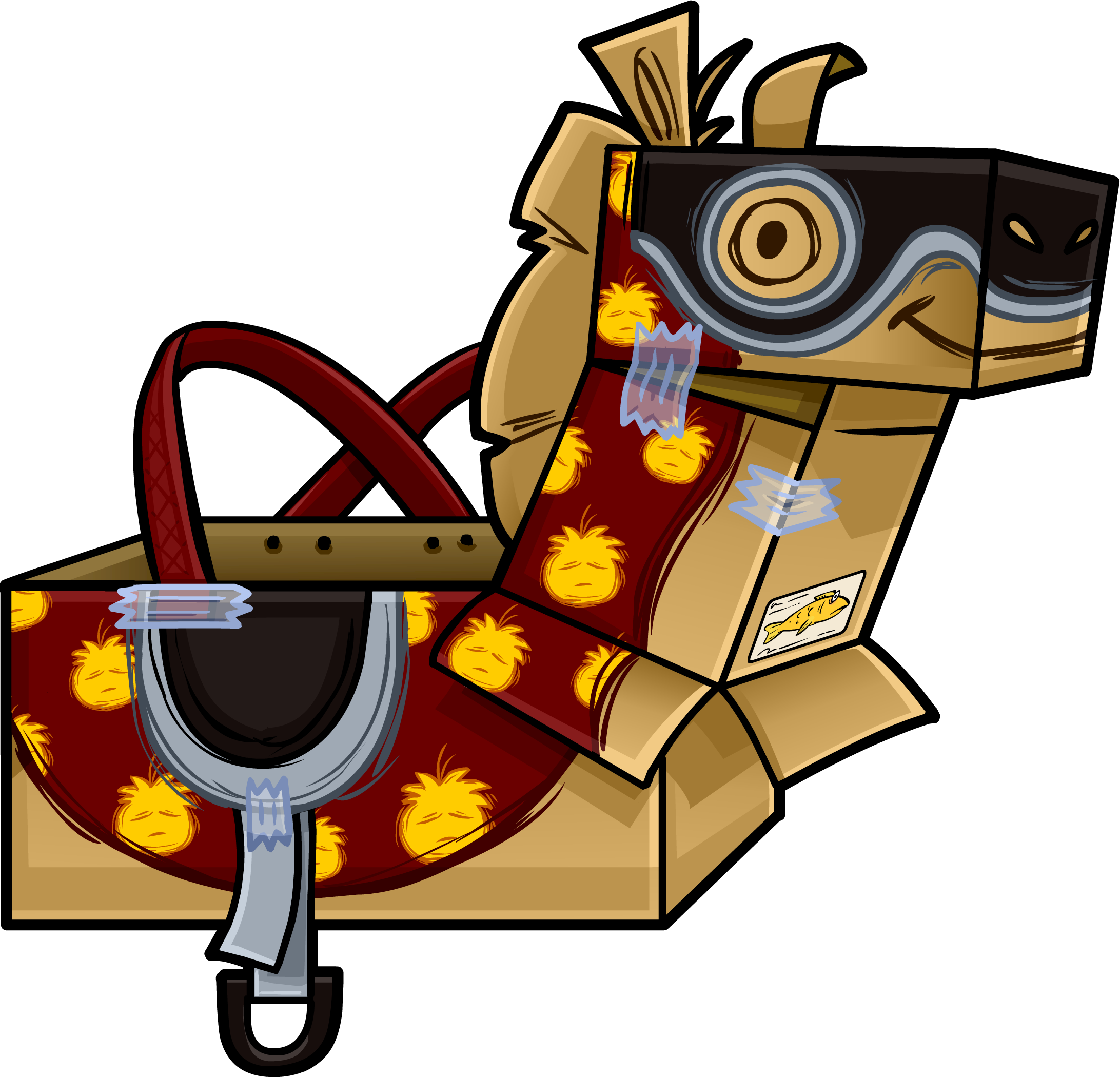 Horse Club Penguin Wiki Fandom Powered By - Horse Club Penguin Item - Free Transparent PNG Clipart Images Download. - Horse Transparent PNG Free Download