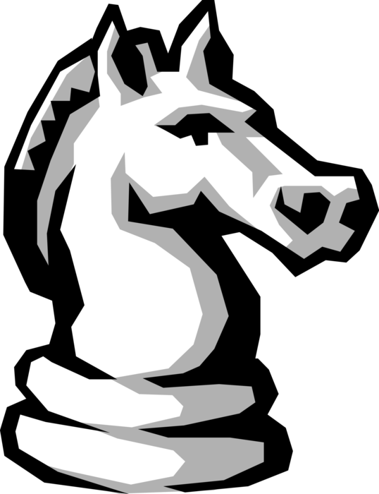 Chess Piece Vector Image Illustration Of Horses - European Chess Championship: Munich 1942 By Aj. Gillam - Free Transparent PNG Clipart Images Download. - Horse Transparent PNG Free Download