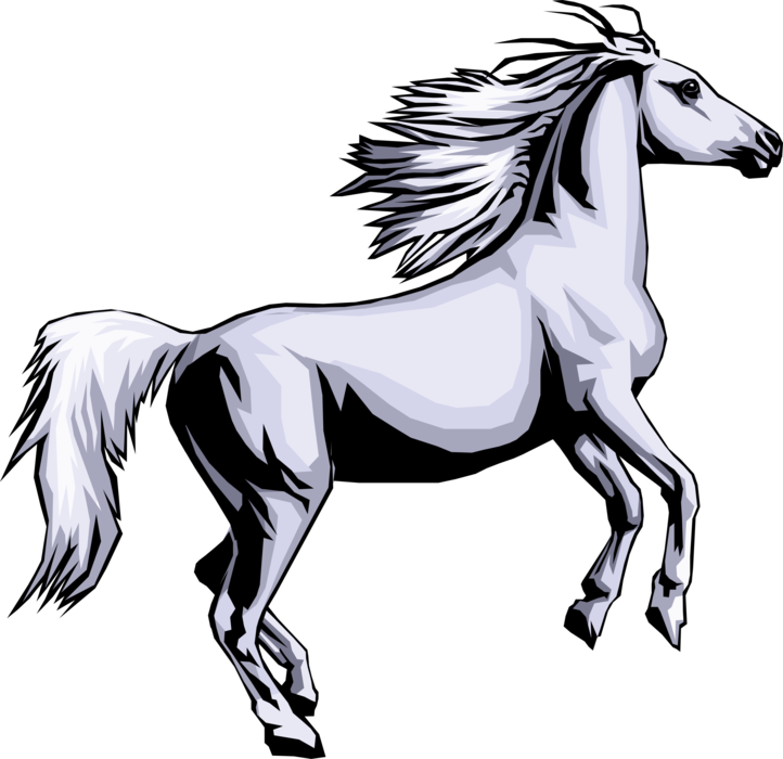 Vector Illustration Of Quadruped Equine Equestrian - Mollie Rebelion En La Granja Transparent PNG - 722x700 - Free Download on - Horse Transparent PNG Free Download