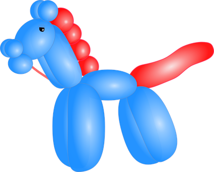 Pferd, Ballon, Fantasie, Tier, Clown - Balloon Horse - Free Transparent PNG Clipart Images Download. - Horse Transparent PNG Free Download