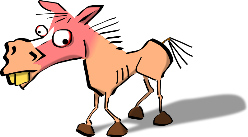 Crazy Horse Memorial Mule Cartoon Drawing - Crazy Horse Memorial Mule Cartoon Drawing - Free Transparent PNG Clipart Images Download. - Horse Transparent PNG Free Download