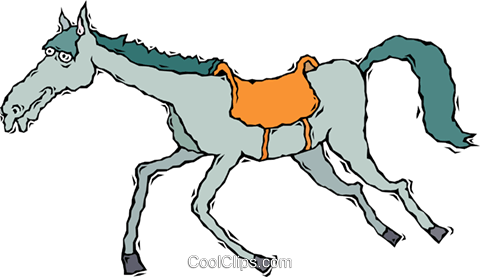 Racing Horse Royalty Free Vector Clip Art Illustration - Racing Horse Royalty Free Vector Clip Art Illustration - Free Transparent PNG Clipart Images Download. - Horse Transparent PNG Free Download