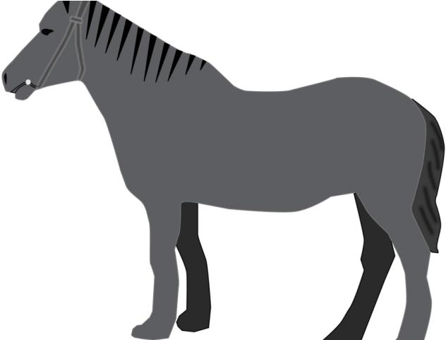 Stallion Clipart Gray Horse - Stallion Clipart Gray Horse - Free Transparent PNG Clipart Images Download. - Horse Transparent PNG Free Download