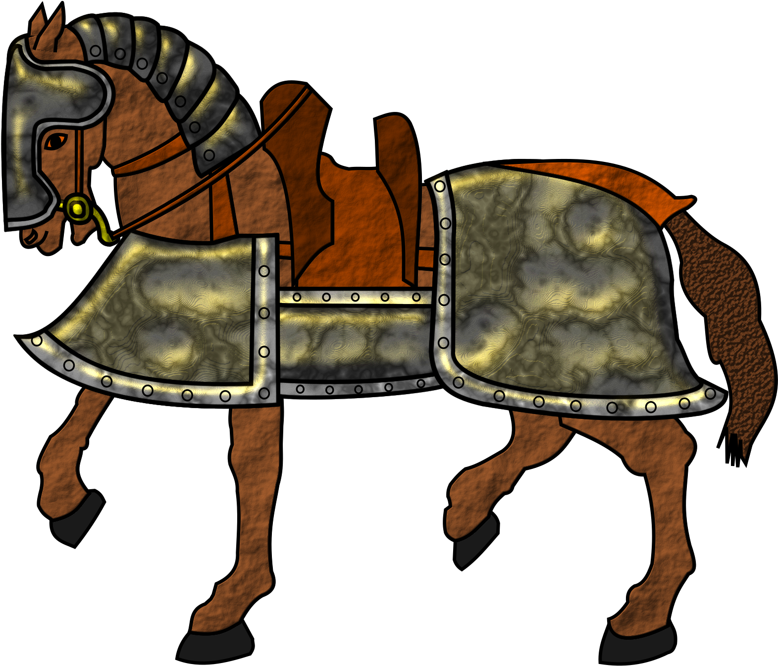 This Free Icons Png Design Of Armored Horse Transparent PNG - 2400x1371 - Free Download on - Horse Transparent PNG Free Download