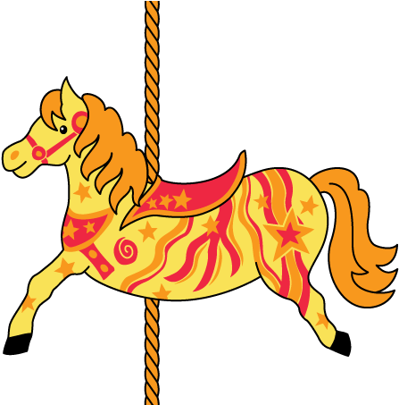 Carousel Horse - Tommy & Lottie Carousel Horse Unisex Baby Gift Transparent PNG - 486x452 - Free Download on - Horse Transparent PNG Free Download