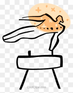 Pommel Horse Royalty Free Vector Clip Art Illustration - Pommel Horse Royalty Free Vector Clip Art Illustration - Free Transparent PNG Clipart Images Download. - Horse Transparent PNG Free Download