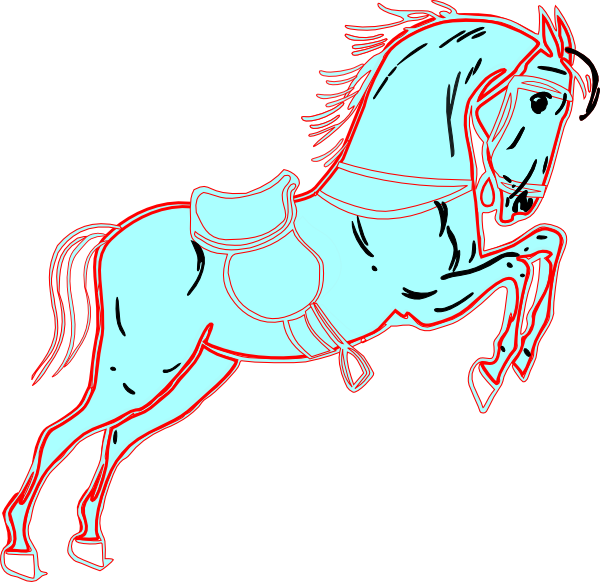 White Red Horse Clip Art At Clkercom Vector Online - White Red Horse Clip Art At Clkercom Vector Online - Free Transparent PNG Clipart Images Download. - Horse Transparent PNG Free Download