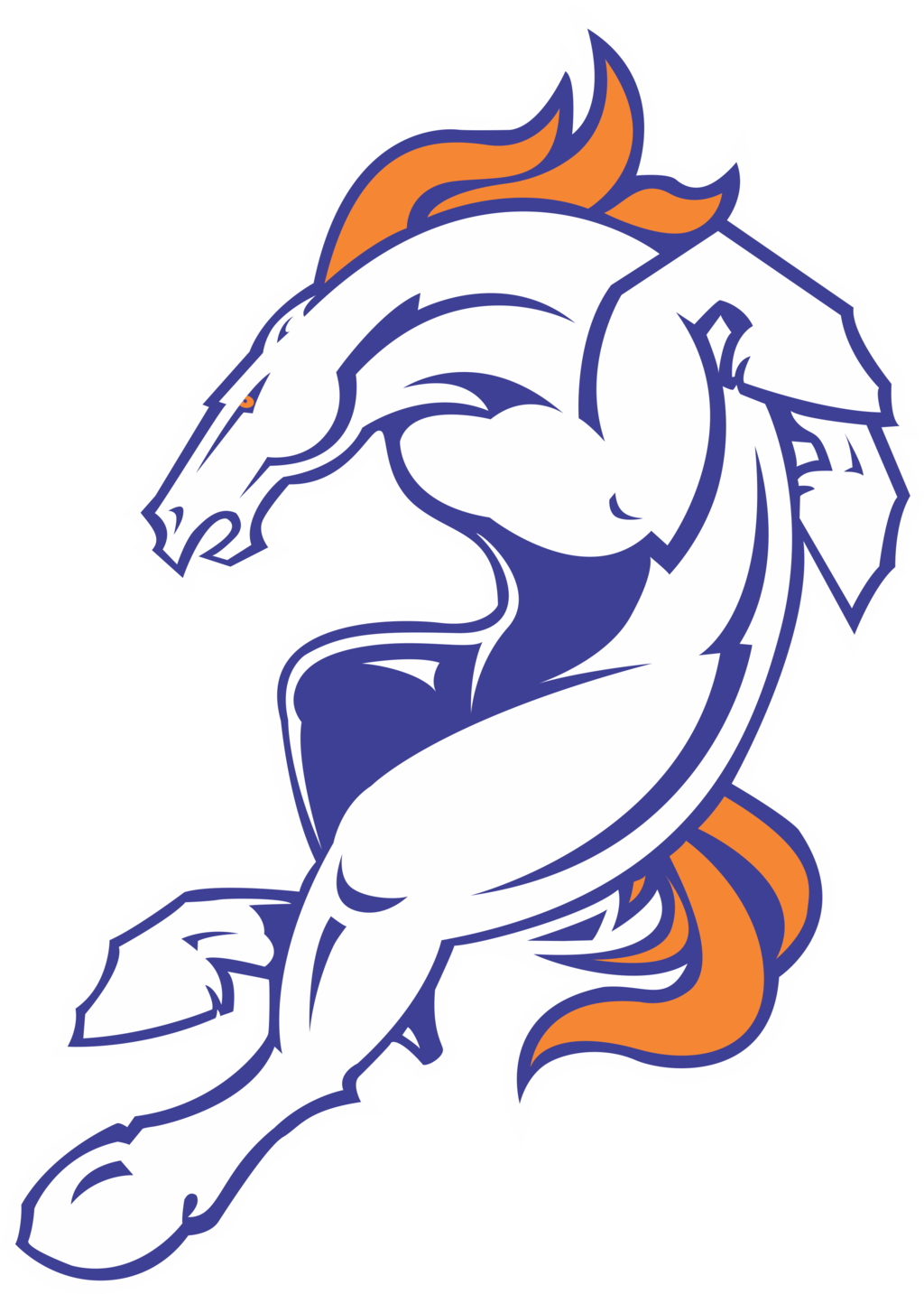 Broncos Full Horse By Malornious On Deviantart - Broncos Full Horse By Malornious On Deviantart - Free Transparent PNG Clipart Images Download. - Horse Transparent PNG Free Download