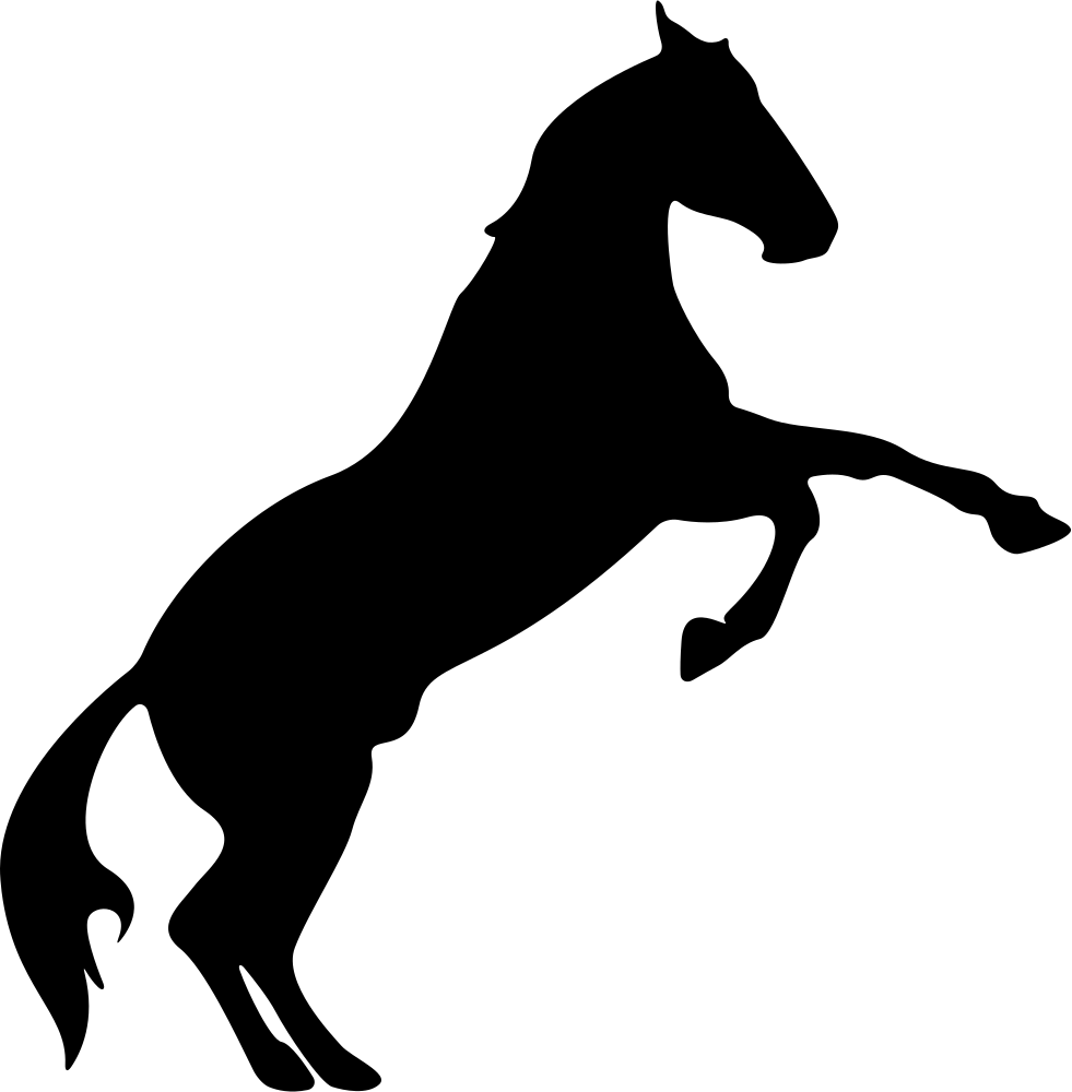 Horse Raising Feet Silhouette Comments - Horse Raising Feet Silhouette Comments - Free Transparent PNG Clipart Images Download. - Horse Transparent PNG Free Download