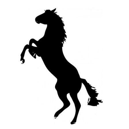 Stickers Cheval Cambre Stickers Malin Png Silhouette - Standing Horse Vector - Free Transparent PNG Clipart Images Download. - Horse Transparent PNG Free Download