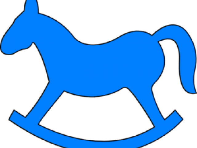 Blue Clipart Rocking Horse - Rocking Horse Clip Art - Free Transparent PNG Clipart Images Download. - Horse Transparent PNG Free Download