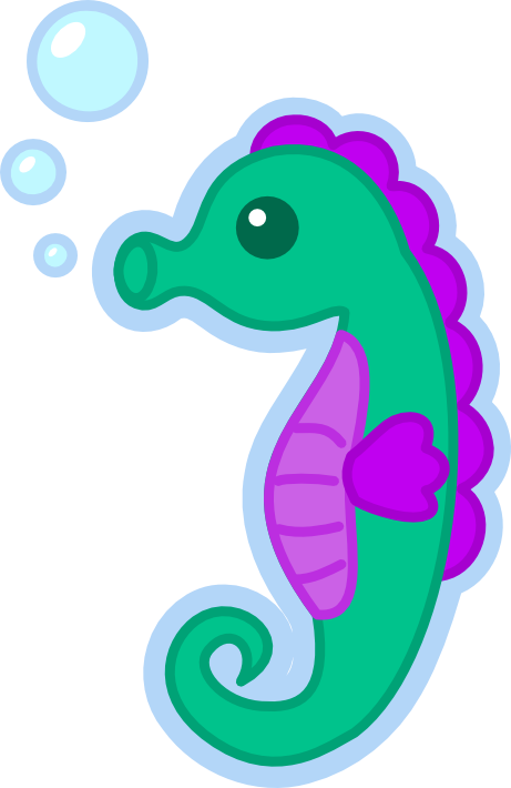 Cute Seahorse Transparent Png - Sea Horse Cartoon No Background Transparent PNG - 461x710 - Free Download on - Horse Transparent PNG Free Download