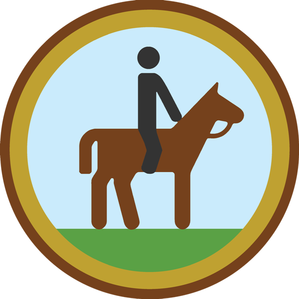 Horse Riding Badge I Learned To Ride Horses Early On - Peace Symbol Rasta Png - Free Transparent PNG Clipart Images Download. - Horse Transparent PNG Free Download