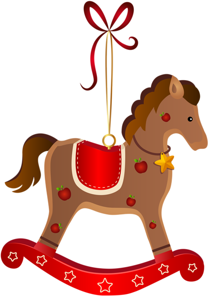 Rocking Horse Christmas Ornament Transparent Png Clip - Rocking Horse Christmas Ornament - Free Transparent PNG Clipart Images Download. - Horse Transparent PNG Free Download