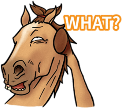 Crazy Horse Stickers Messages Sticker-1 - Elton Santa Fé Zacarias - Free Transparent PNG Clipart Images Download. - Horse Transparent PNG Free Download