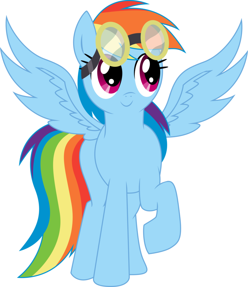 Racing Rainbow Horse By Theshadowstone - Rainbow Horse - Free Transparent PNG Clipart Images Download. - Horse Transparent PNG Free Download