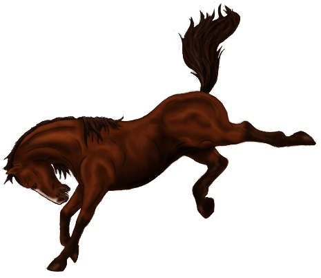 Clipart Retro Black And White - Horse Bucking Clipart - Free Transparent PNG Clipart Images Download. - Horse Transparent PNG Free Download