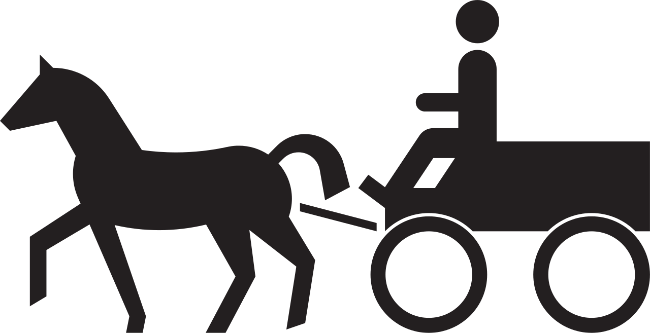 Sinnbild Gespannfuhrwerk, Stvo - Man Riding Horse Clipart - Free Transparent PNG Clipart Images Download. - Horse Transparent PNG Free Download