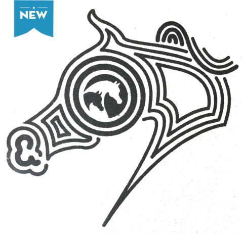 Arabian Full Maze Horse Head-black Glitter - Arabian Horse - Free Transparent PNG Clipart Images Download. - Horse Transparent PNG Free Download