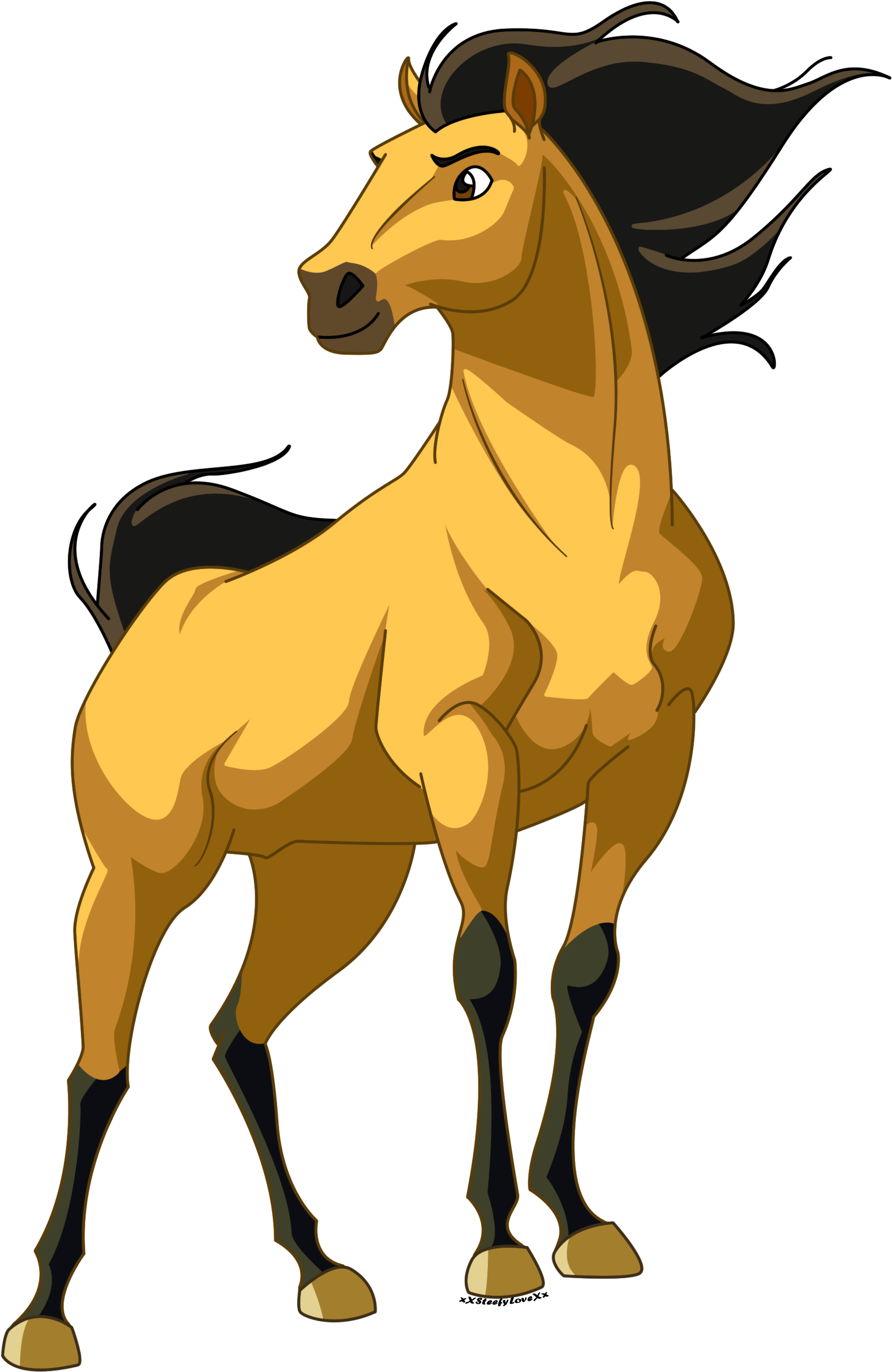 Spirit Clipart Horse - Spirit Stallion Of The Cimarron - Free Transparent PNG Clipart Images Download. - Horse Transparent PNG Free Download