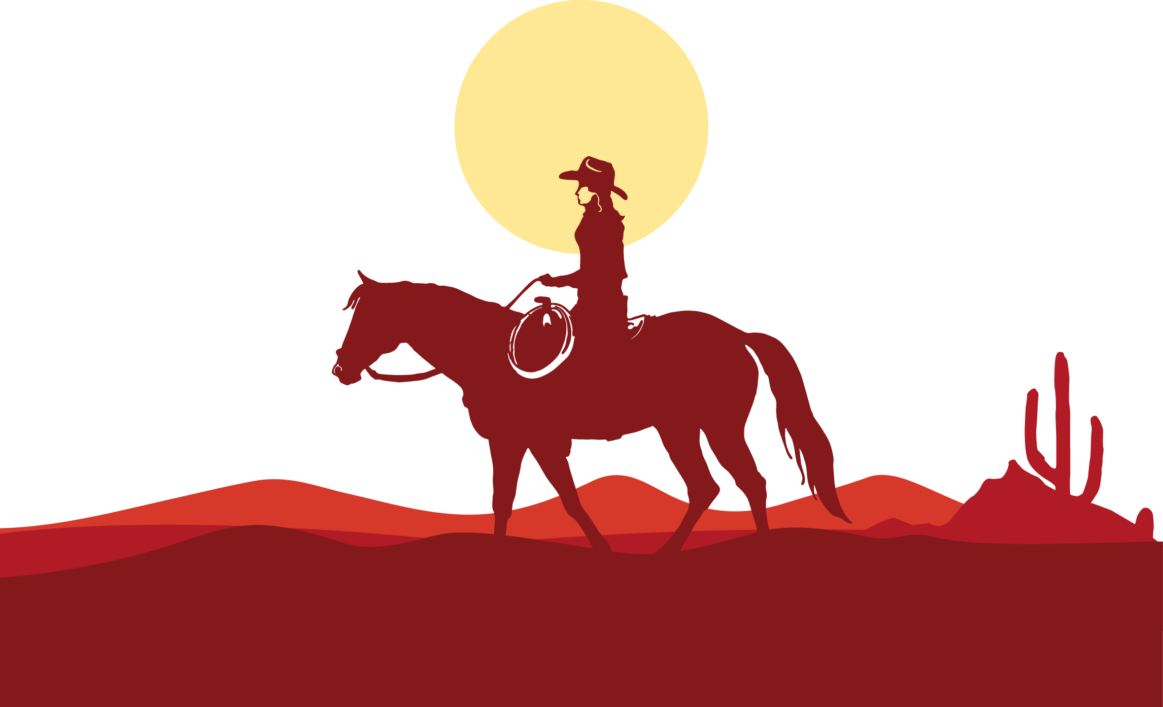 Horse American Frontier Equestrianism Cowboy - Horse Clip Art Transparent PNG - 2292x1393 - Free Download on - Horse Transparent PNG Free Download