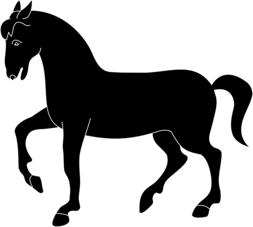 Simple Horse Silhouette Public Domain Vectors - Uruguay Coat Of Arms - Free Transparent PNG Clipart Images Download. - Horse Transparent PNG Free Download