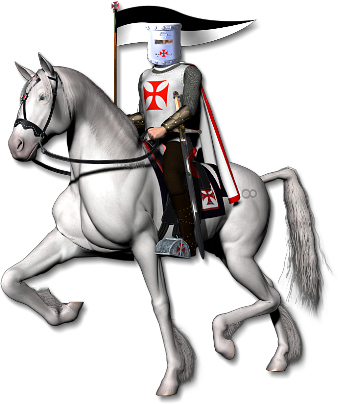 Knight On Horse Clip Art - Knight On White Horse - Free Transparent PNG Clipart Images Download. - Horse Transparent PNG Free Download
