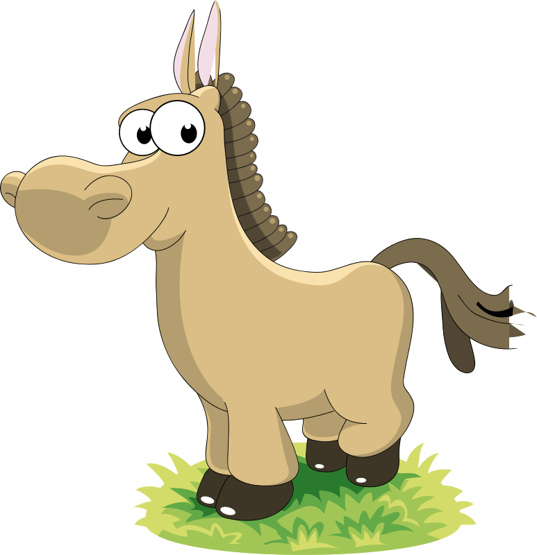 Horse Clip Art - Cute Horse Cartoon Png - Free Transparent PNG Clipart Images Download. - Horse Transparent PNG Free Download